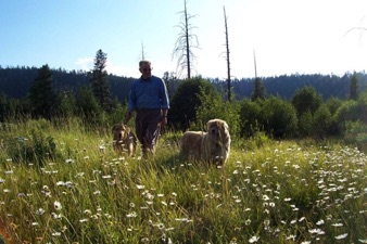 Gramps and dogs